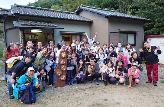 市川ハウス（昨年の様子）